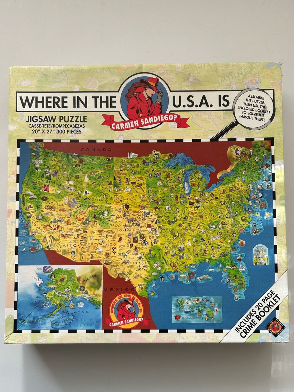 Where in the U.S.A. Is Carmen San Diego Puzzle 300 pieces